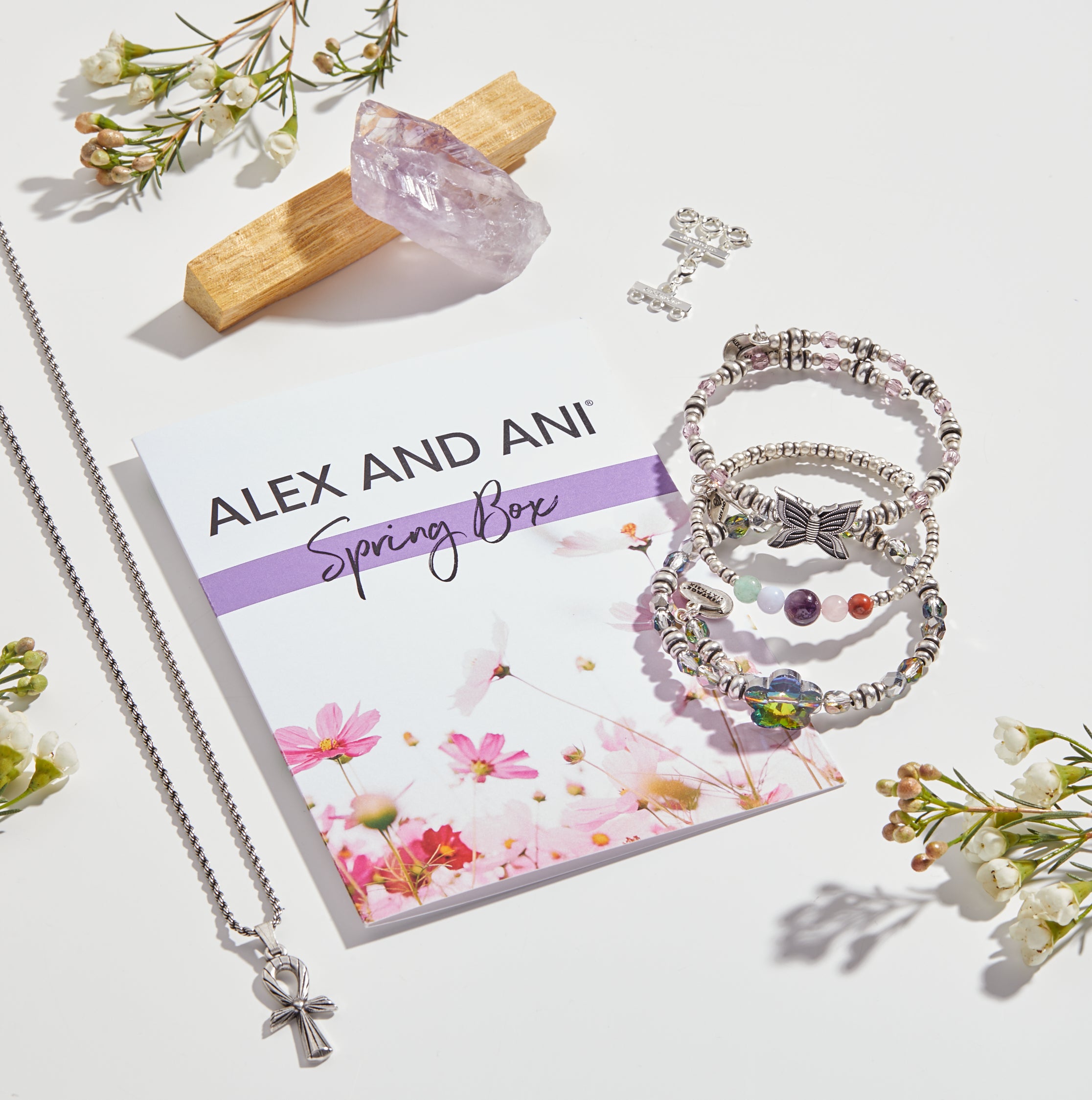 Healing & Renewal Spring Seasonal Gift Box - Self-Care & Wellness Kit for Relaxation & Rejuvenation - Perfect for Spa Days, Meditation, and Stress Relief