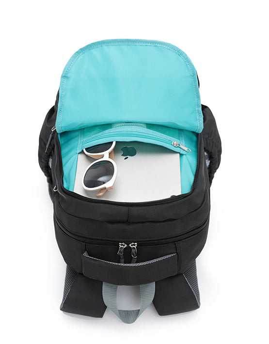 Tosca TCA971 Kids Backpack for School - Lightweight Durable Black Backpack for Boys and Girls - Perfect for School, Travel, and Daily Use