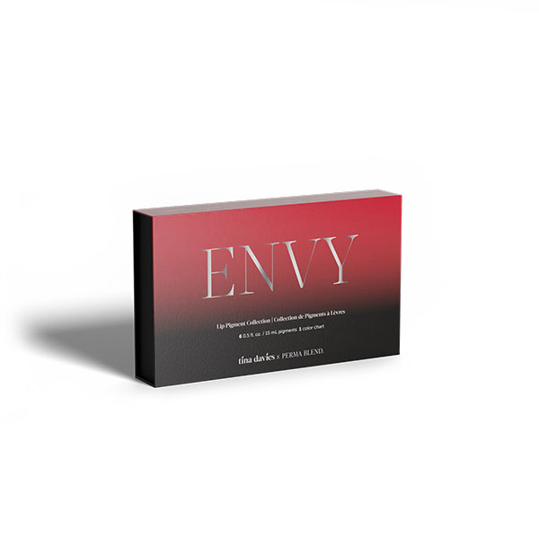 Perma Blend Tina Davies Envy Lip Collection Set - Professional Lip Tattoo Pigment Kit for Permanent Makeup Artists | Perfect for Salon, Spa & Cosmetic Tattoo Studios