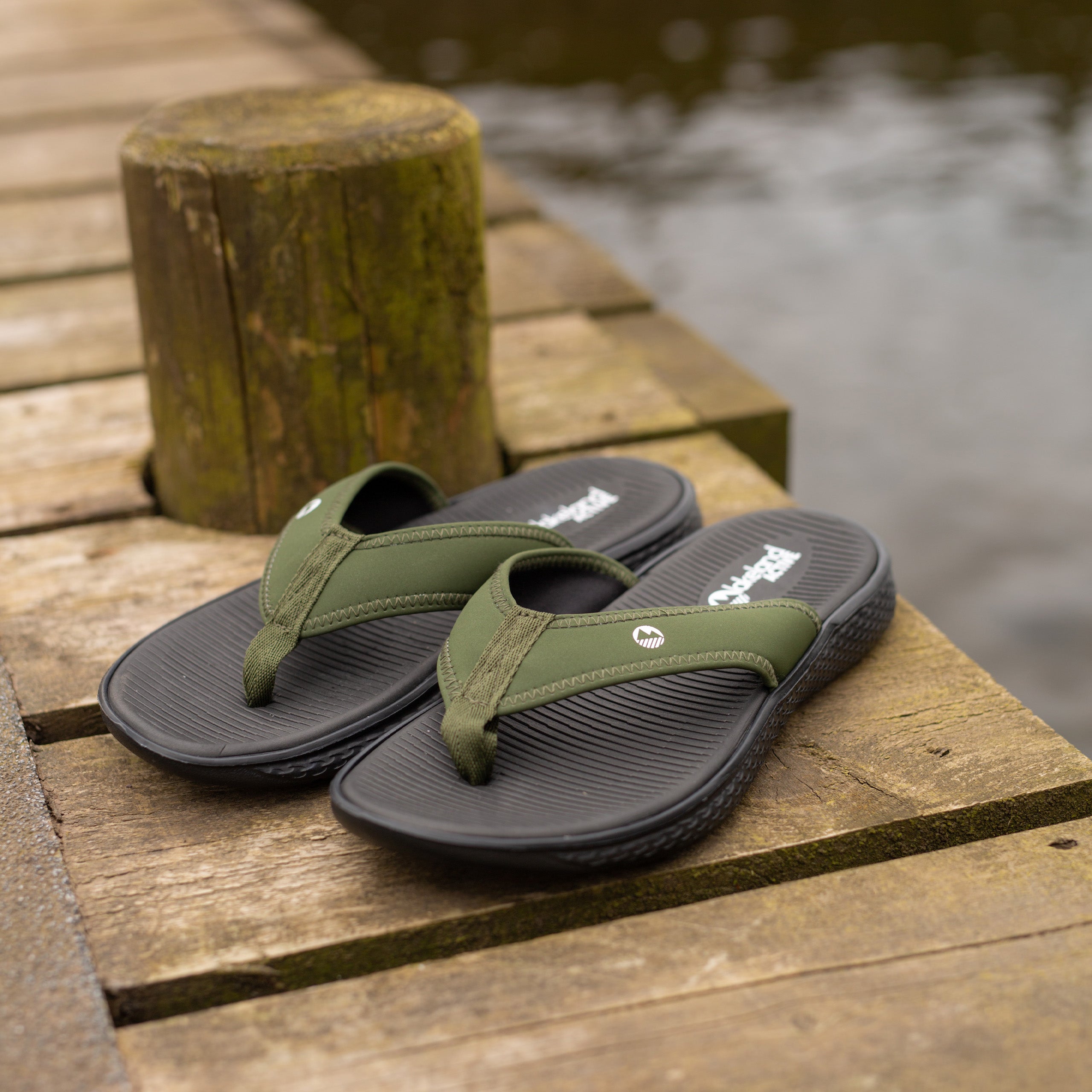 Men's Flimby Neoprene Flip Flops - Comfortable Waterproof Sandals for Beach, Pool & Outdoor Activities
