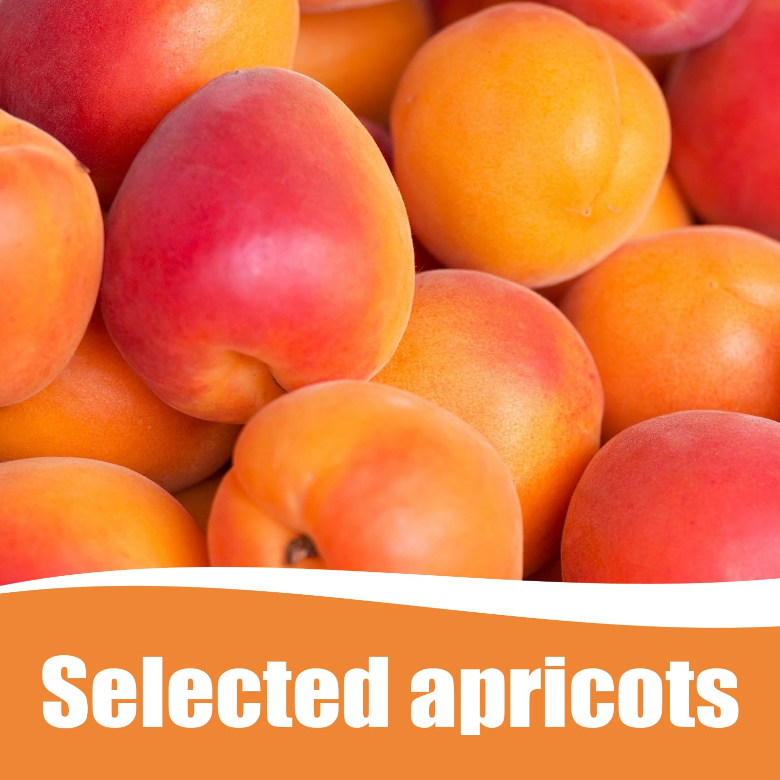 Organic Dried Apricots No Sugar Added (7oz) - Natural Vegan Snacks, Resealable Bag for Healthy Diet | Perfect for On-the-Go, Lunch Boxes & Hiking Snacks