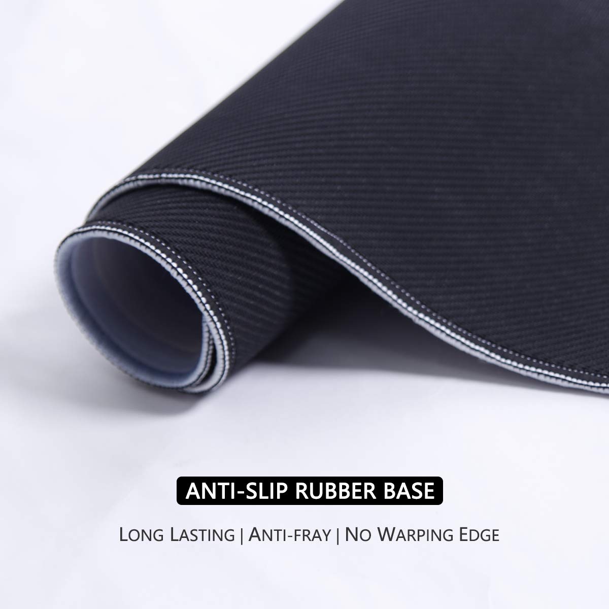 XXL Extended Gaming Mouse Pad with Geometric Pattern - Non-Slip Keyboard & Desk Mat for Laptop, Computer, Home & Office Use - Perfect for Gaming Setups, Workstations and Ergonomic Workspaces