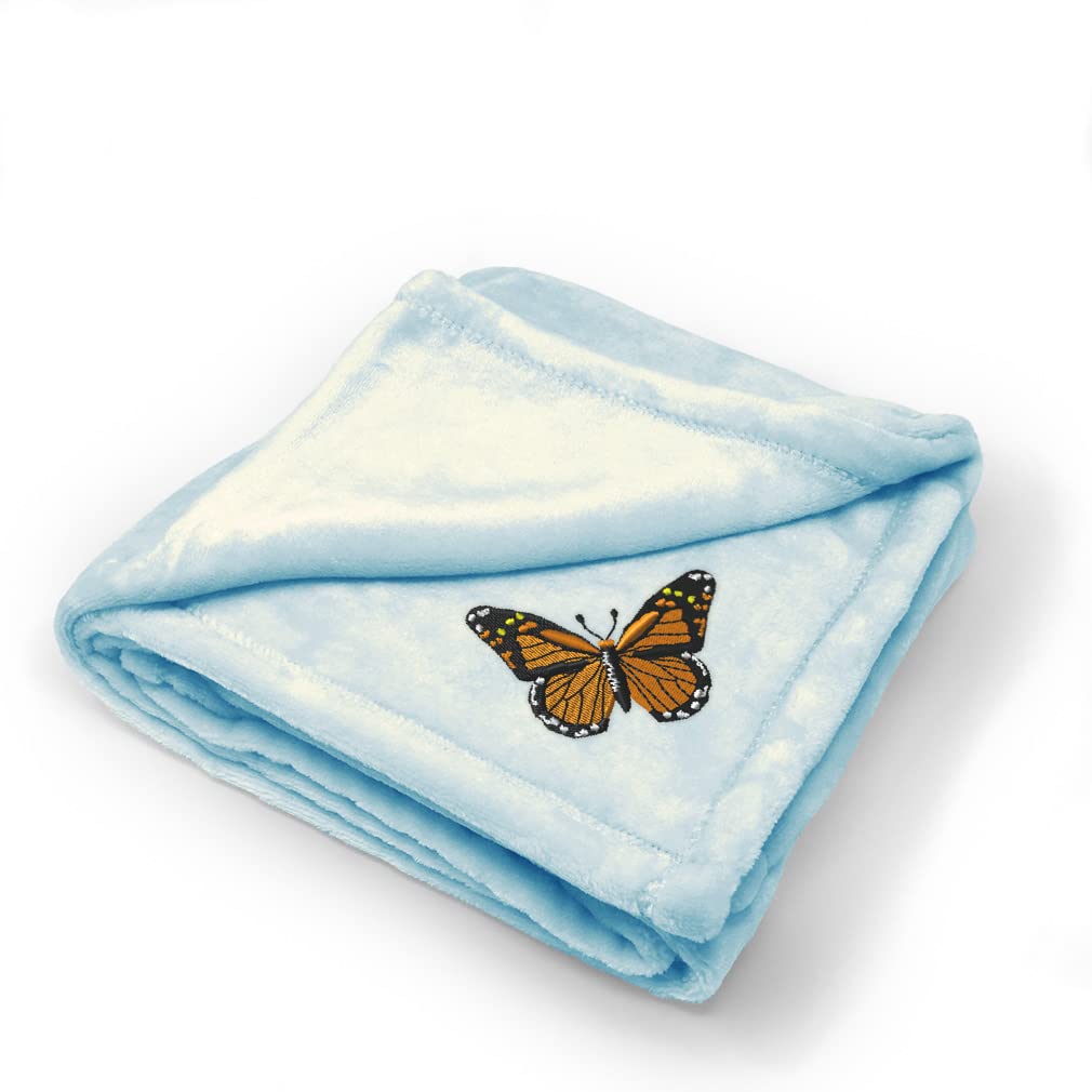 Monarch Butterfly Baby Blankets for Boys & Girls - Soft Nursery Bedding Set - Perfect for Cribs, Strollers & Gift Giving