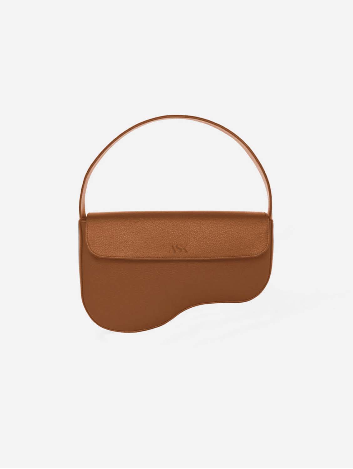 Clover MIRUM® Vegan Leather Saddle Bag for Women | Eco-Friendly Crossbody Purse | Walnut Brown | Perfect for Work, Travel & Everyday Use