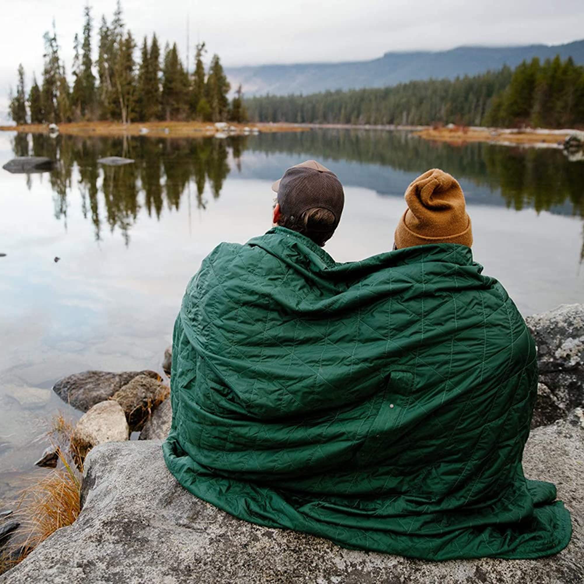 KAMMOK Field Blanket - Premium Microfleece, Water Resistant & Durable Camping Blanket (84