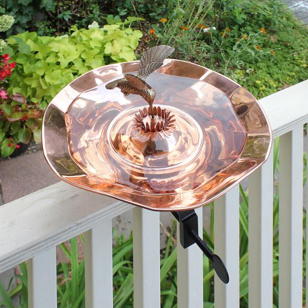 Hummingbird Bird Bath for Outdoors - Durable & Elegant Garden Decoration to Attract Hummingbirds | Perfect for Backyard, Patio, and Garden Decor