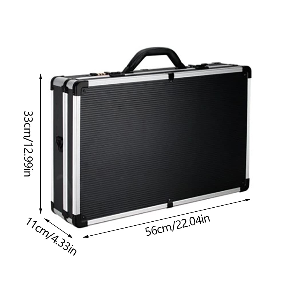 Professional Barber Carrying Case - Salon Hair Cutting Grooming Kit Organizer for Clippers, Scissors & Barber Tools | Portable Stylist Tool Box for Travel & Salon Storage (D)