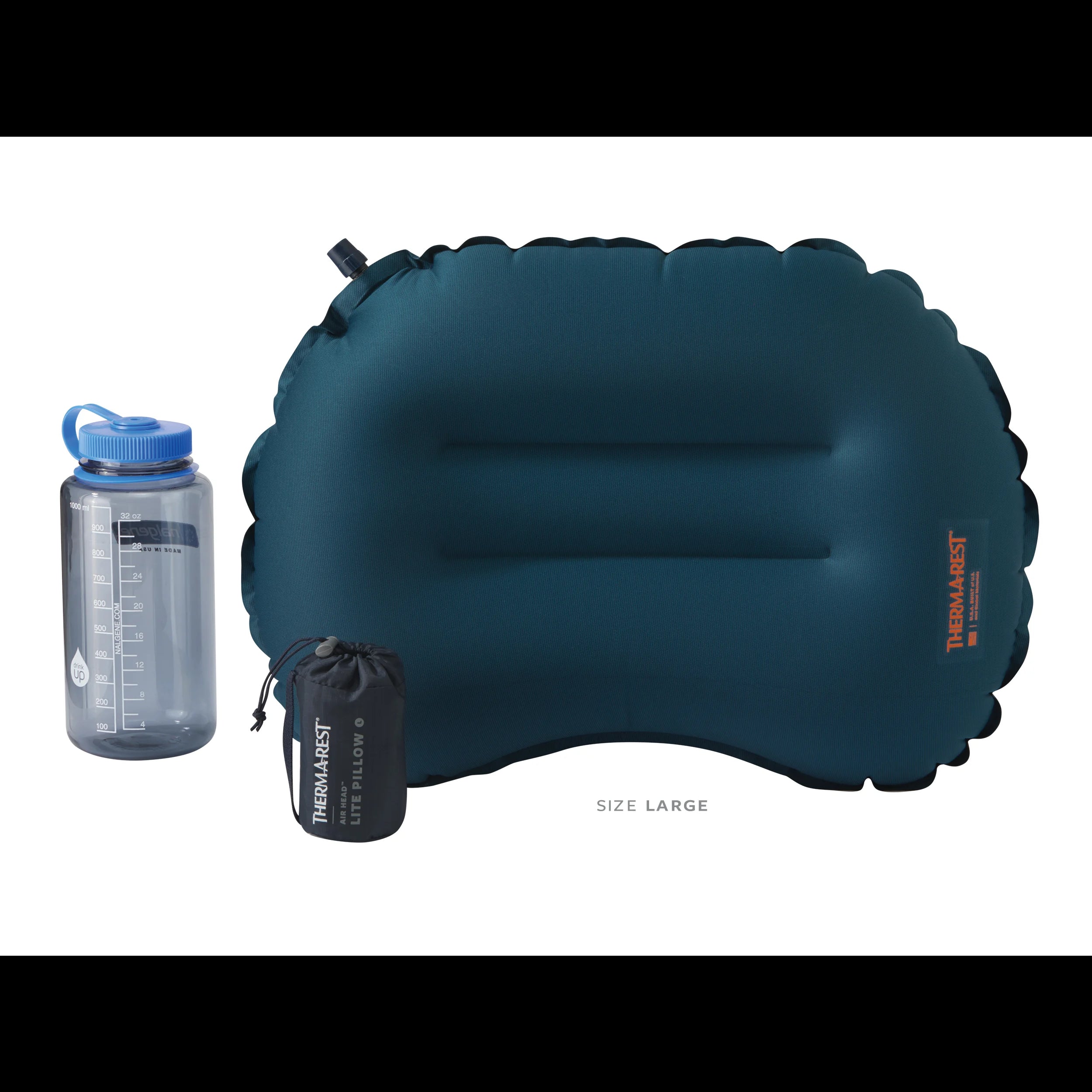 Therm-a-Rest Airhead Lite Ultralight Camping Pillow - Perfect for Backpacking, Hiking & Travel - Compact & Comfortable Sleep Solution