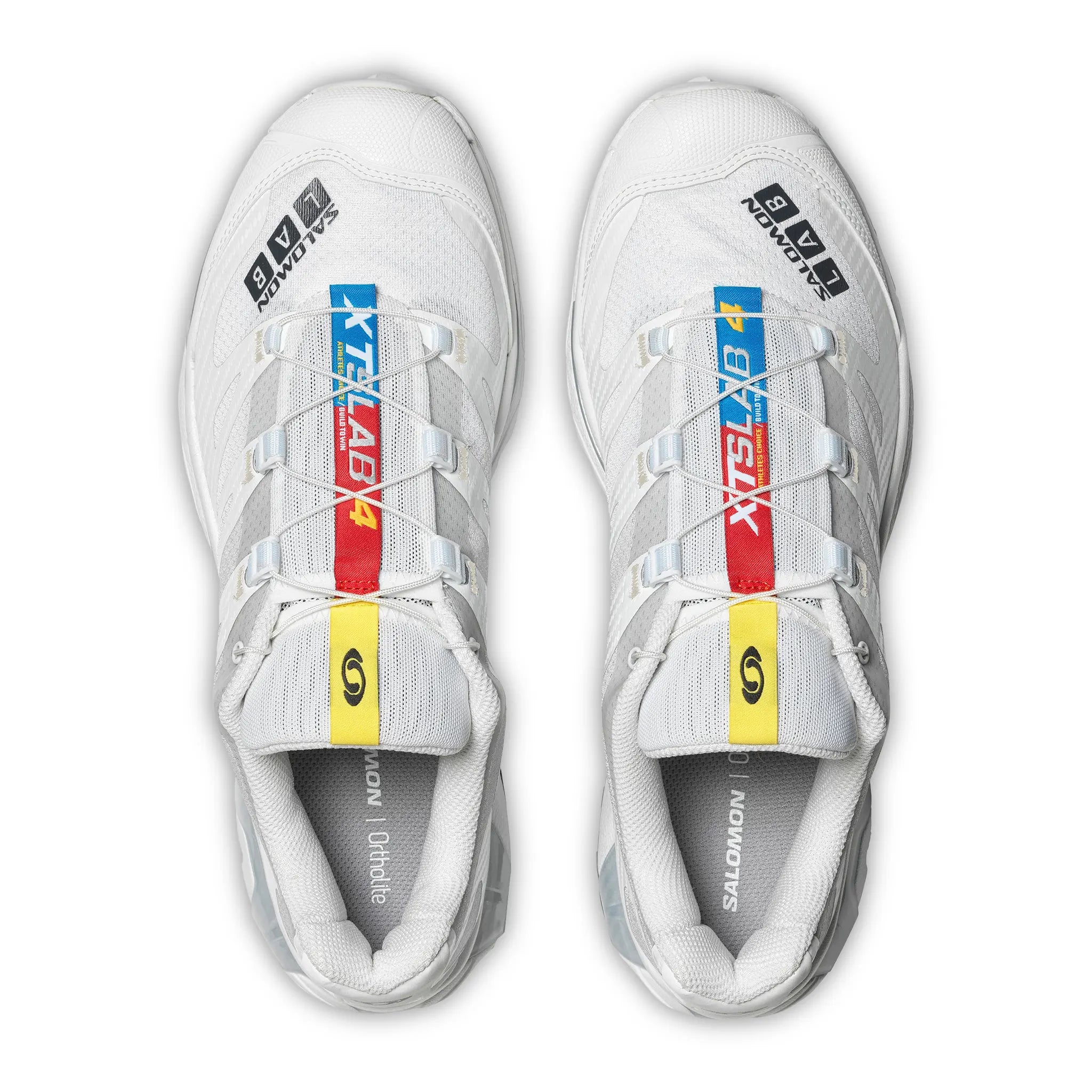 Salomon XT 4 OG White Ebony Trail Running Shoes - Lightweight Hiking Sneakers for Men & Women - Perfect for Outdoor Adventures & Daily Wear
