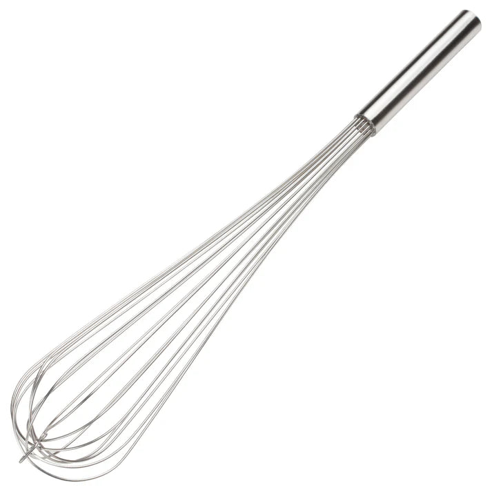 Winco 24 French Whip FN 24 - Professional Stainless Steel Whisk for Baking, Cooking & Mixing - Perfect for Chefs, Home Bakers & Kitchen Enthusiasts