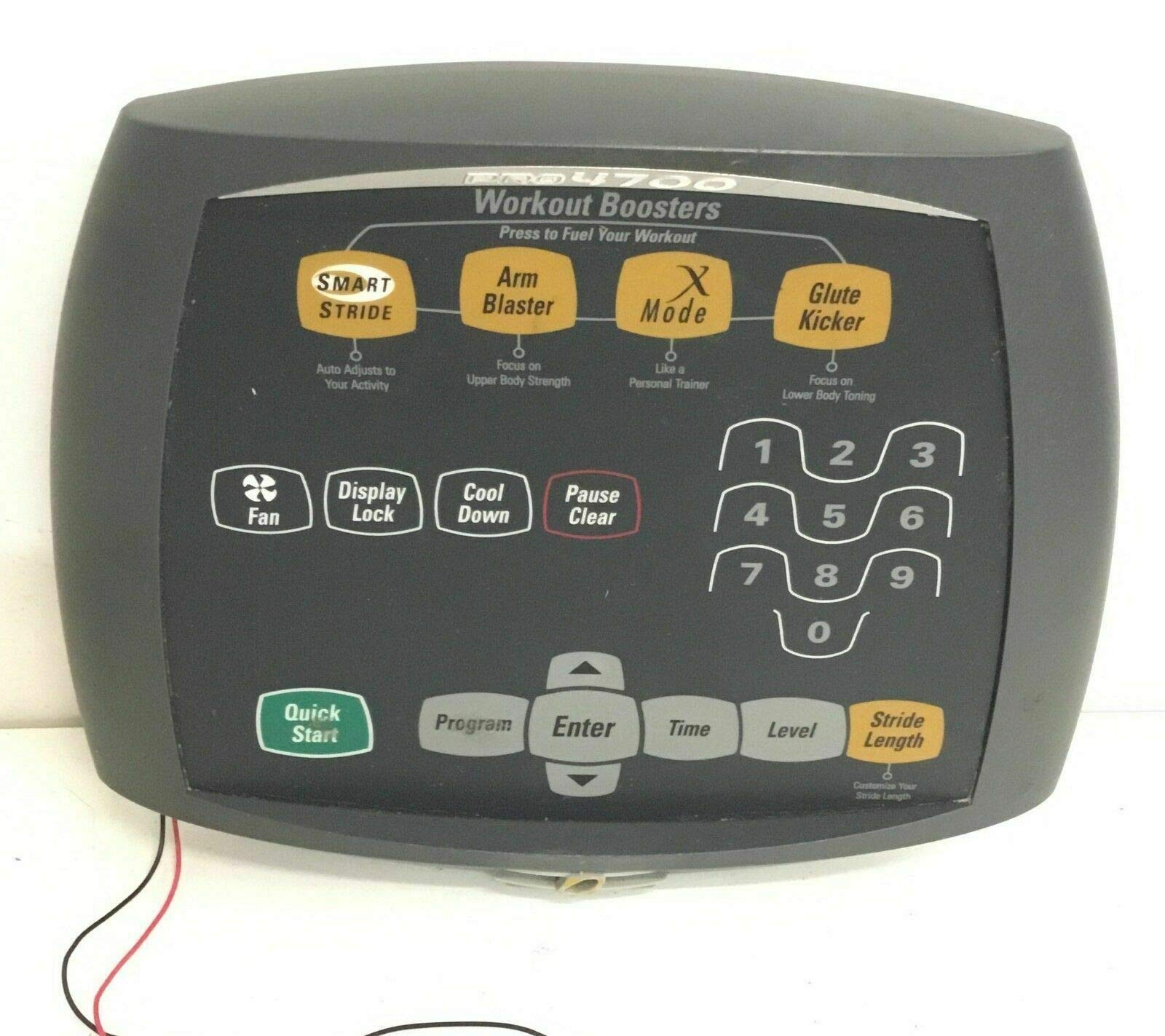 Octane Fitness Display Console Assembly 102943-001 - Compatible with Pro4700 Elliptical Trainer | Replacement Part for Home Gym Equipment | Perfect for Cardio Workouts & Fitness Training