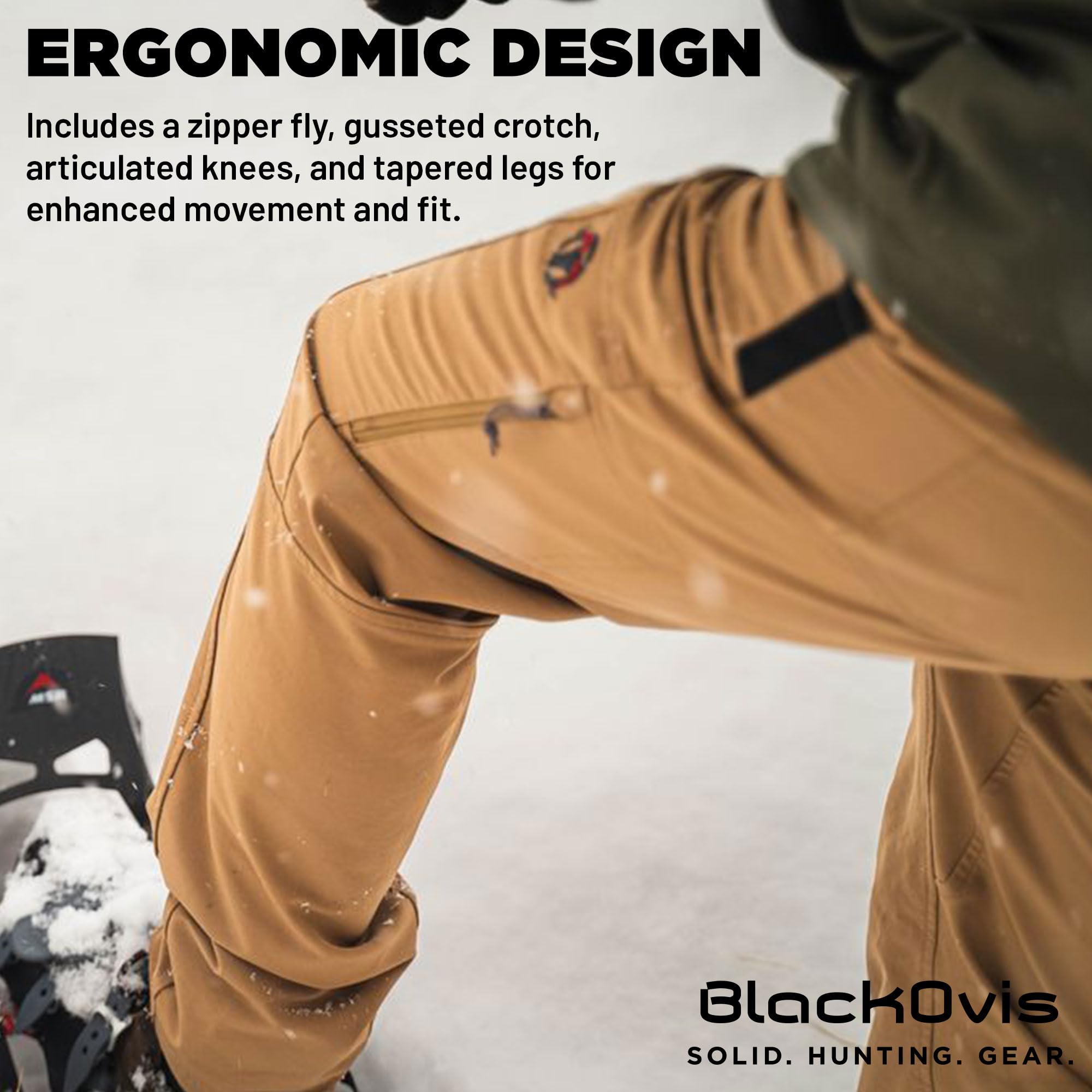 Granite Peak Midweight Hiking Pants for Men - Durable Outdoor Adventure Pants with Quick-Dry Technology - Perfect for Hiking, Camping & Trail Running