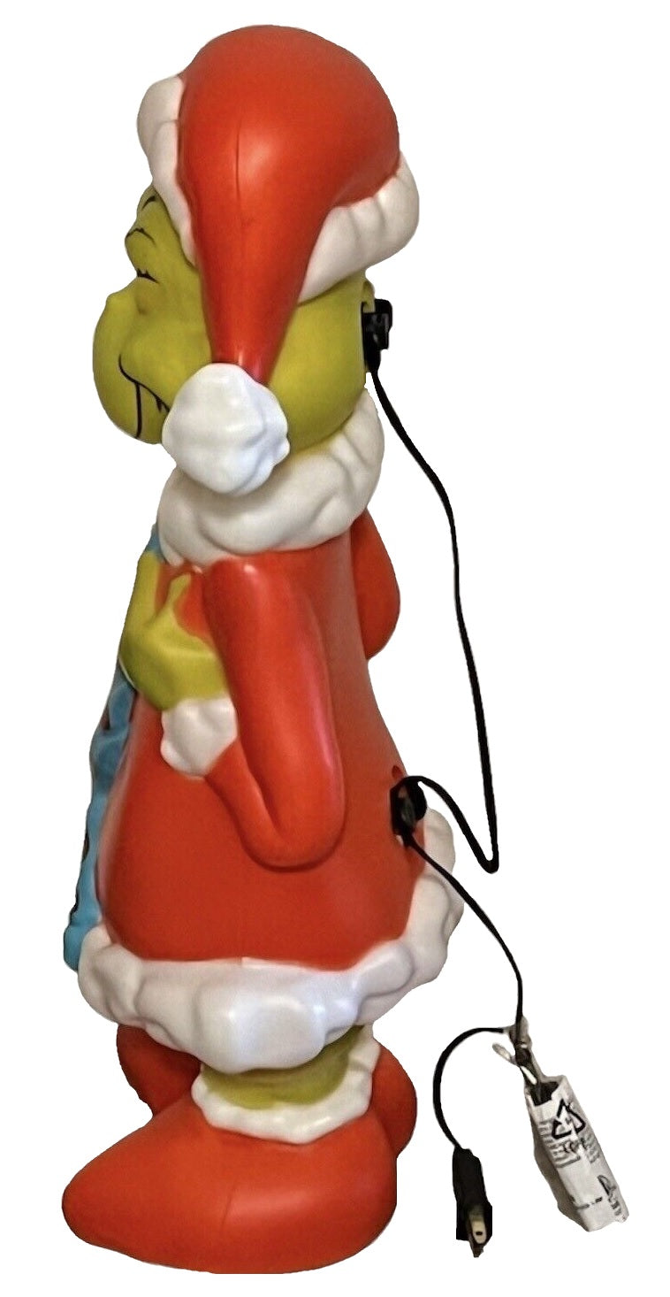 24 Dr. Seuss Grinch Christmas Stocking Blow Mold Decorations - Perfect for Holiday Home Decor, Xmas Tree Ornaments & Festive Party Supplies