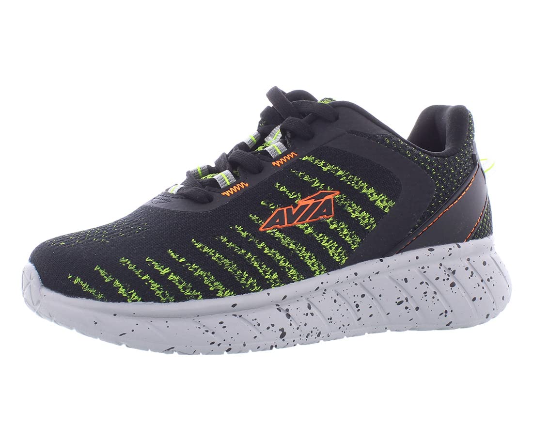 Avia Avi-Monsoon Slip-On Boys Sneakers - Lightweight Athletic Running Shoes for Toddlers & Kids (Sizes 11-6) - Perfect for School, Play & Everyday Wear