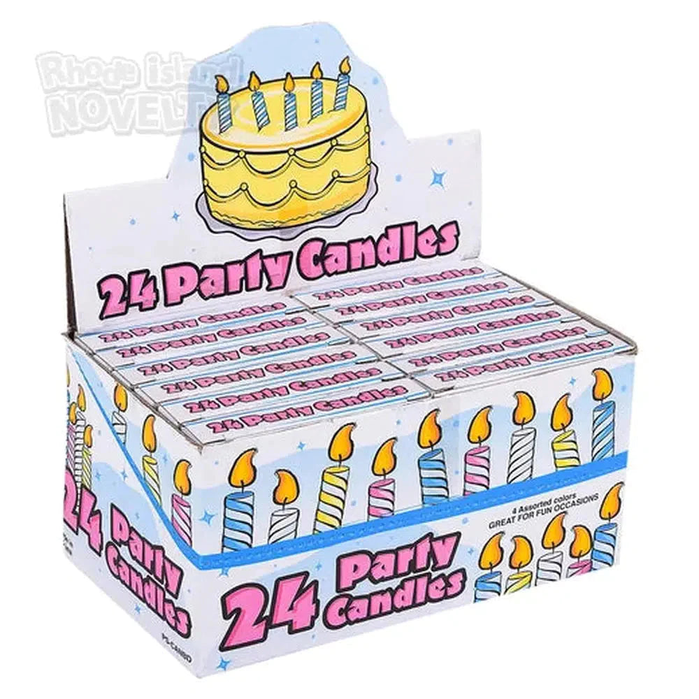 2.5 Inch Birthday Candles - Colorful Decorative Candles for Cakes, Cupcakes, and Desserts - Perfect for Birthday Parties, Celebrations, and Special Occasions