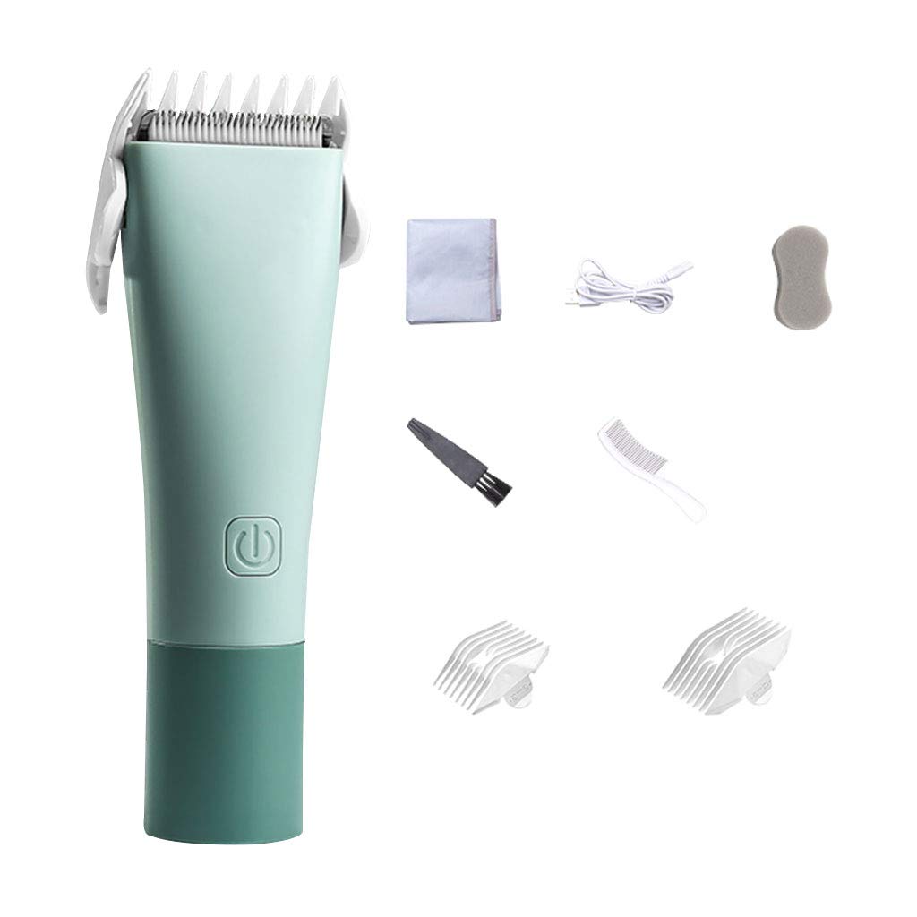 YERT Ultra-Quiet 2.0 Baby Hair Clippers - IPX7 Waterproof Cordless Rechargeable Electric Hair Trimmer for Kids & Toddlers - Low Noise Design for Gentle Haircuts at Home or Travel