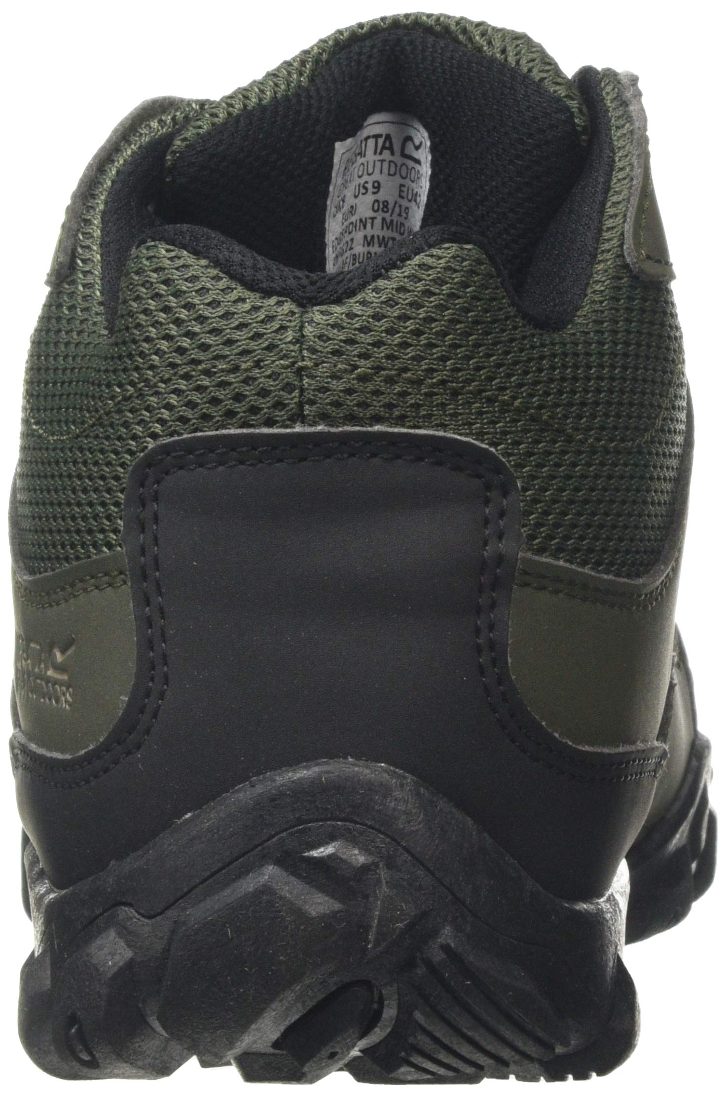 Regatta Men's Edgepoint Mid WP Waterproof Hiking Boots - Lightweight & Durable for Outdoor Trekking, Camping & Trail Adventures