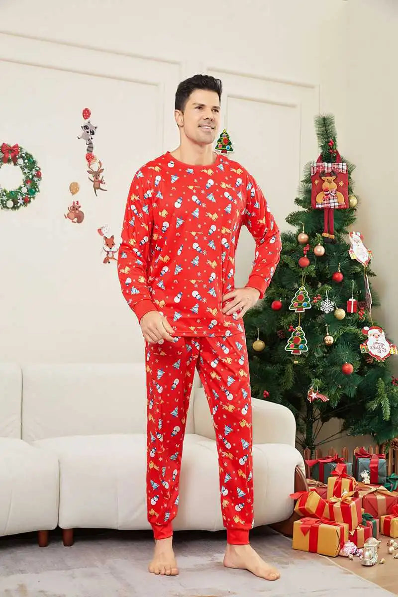 Family Matching Christmas Pajamas Sets - Cozy Holiday Pjs for Family Photos, Christmas Morning & Festive Gatherings