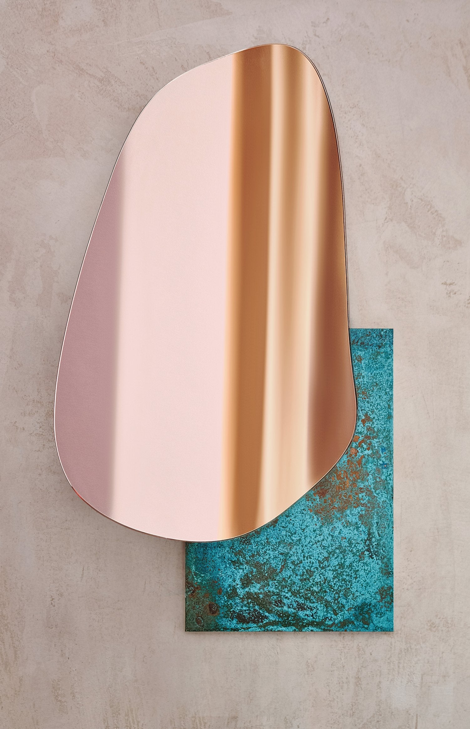 Noom Lake Wall Mirror 3 - Limited Edition Decorative Bathroom & Bedroom Mirror for Modern Home Decor
