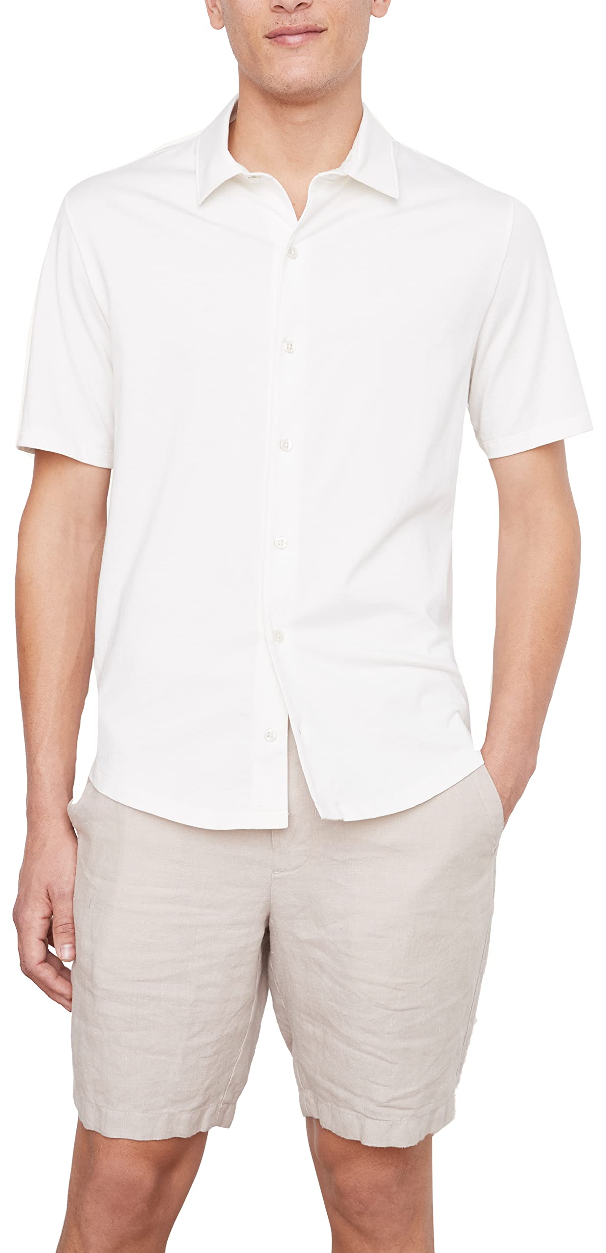 Vince Men's Classic Button Down Shirt | Slim Fit Dress Shirt for Business & Casual Wear | Perfect for Office, Date Night & Formal Events