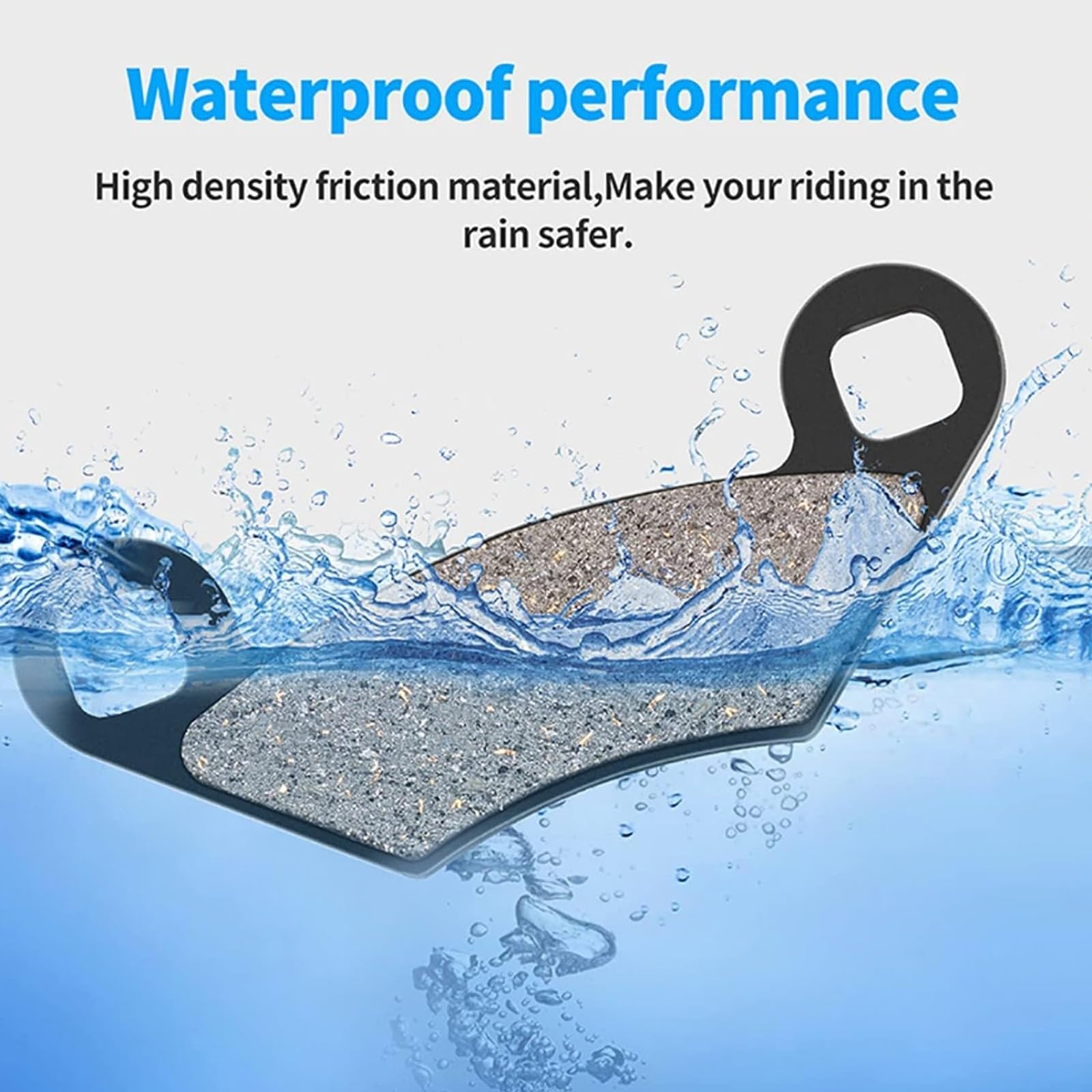 High-Performance Motorcycle Brake Pads for Yamaha YFM350 Wolverine 350 (1995-2005) & YFM350 Warrior 350 (1989-2004) - Front & Rear Brake Pads Kit - Perfect for Off-Roading, Trail Riding & Dirt Biking Adventures