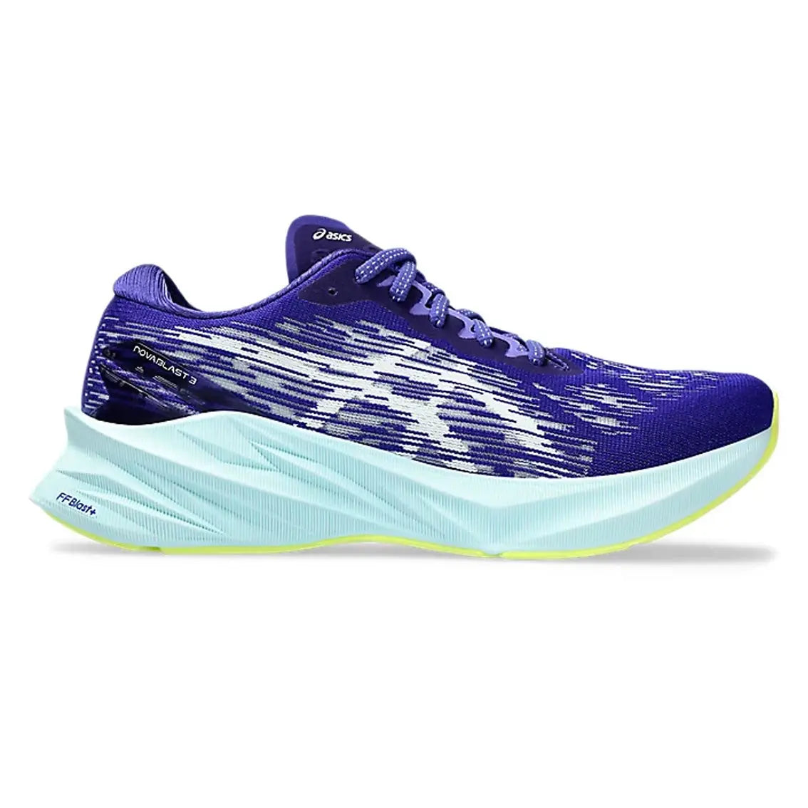 ASICS Novablast 3 Women's Running Shoes - Eggplant/Soothing Sea Color | Lightweight Cushioned Sneakers for Jogging, Gym Workouts & Daily Wear