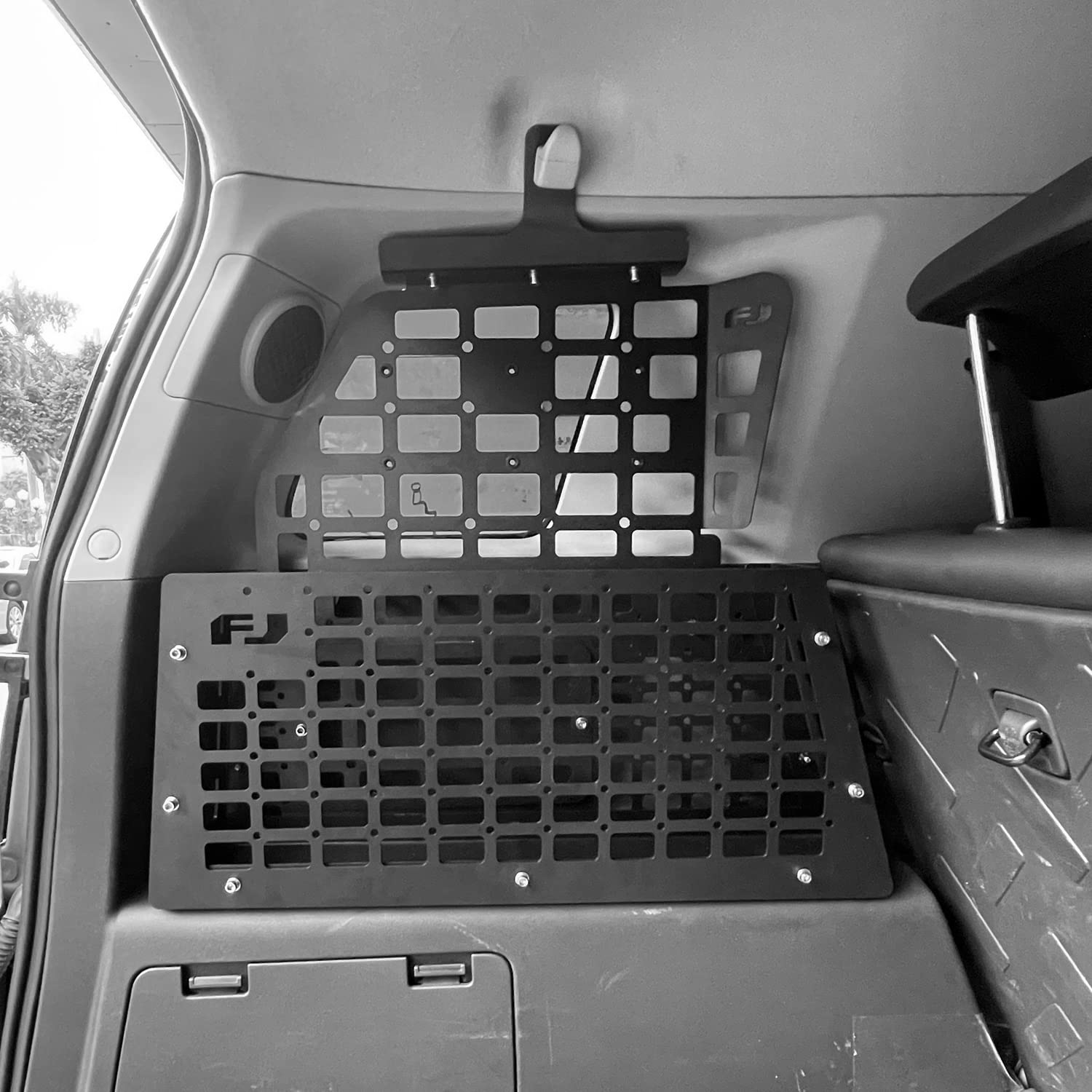 Toyota FJ Cruiser (XJ10) 2007-2014 Modular Storage Panel System - Black Trunk Shelf & Rear Cargo Organizer for Interior Luggage Storage | Perfect for Camping Gear, Road Trips & Outdoor Adventures