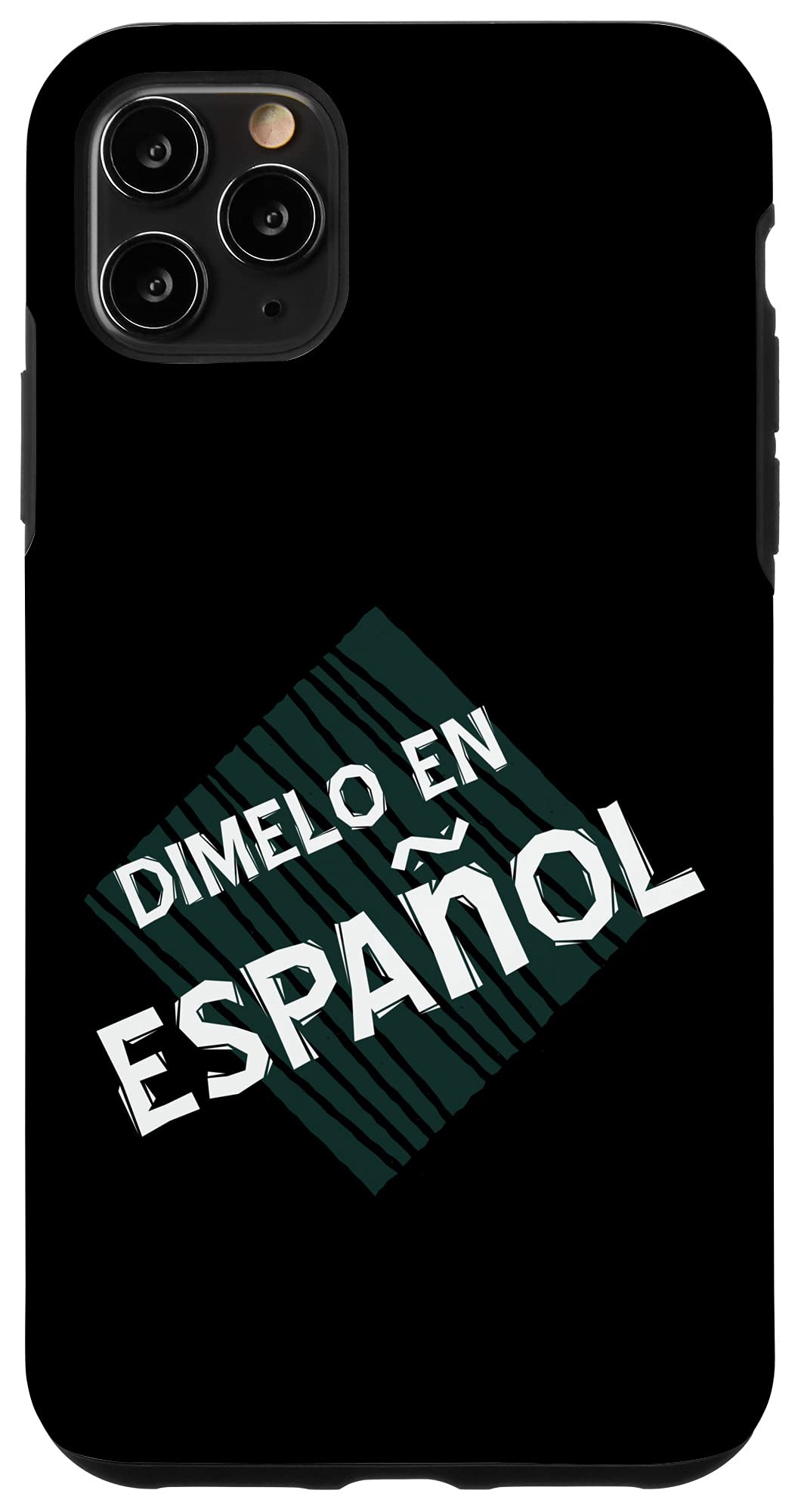 iPhone 11 Pro Max Bilingual Spanish Teacher Case - Perfect for Educators, Students & Spanish Language Learners - Durable Phone Cover for Classroom & Daily Use