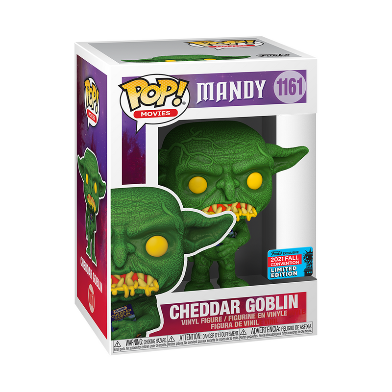 Mandy Cheddar Goblin Exclusive Collectible Figure - 2021 Fall Convention Limited Edition - Perfect for Horror Movie Fans & Pop Culture Collectors