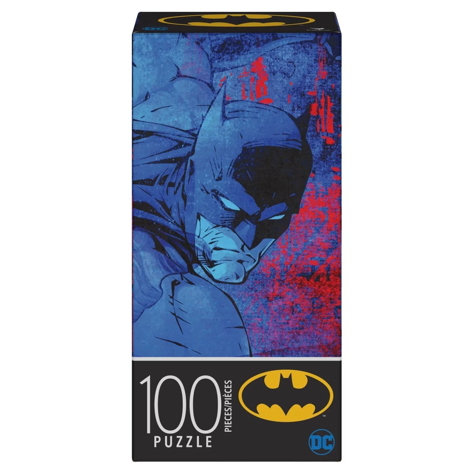 100 Piece DC Comics Batman Tower Jigsaw Puzzle - Fun Educational Toy for Kids & Adults, Perfect for Family Game Night & Superhero Themed Parties