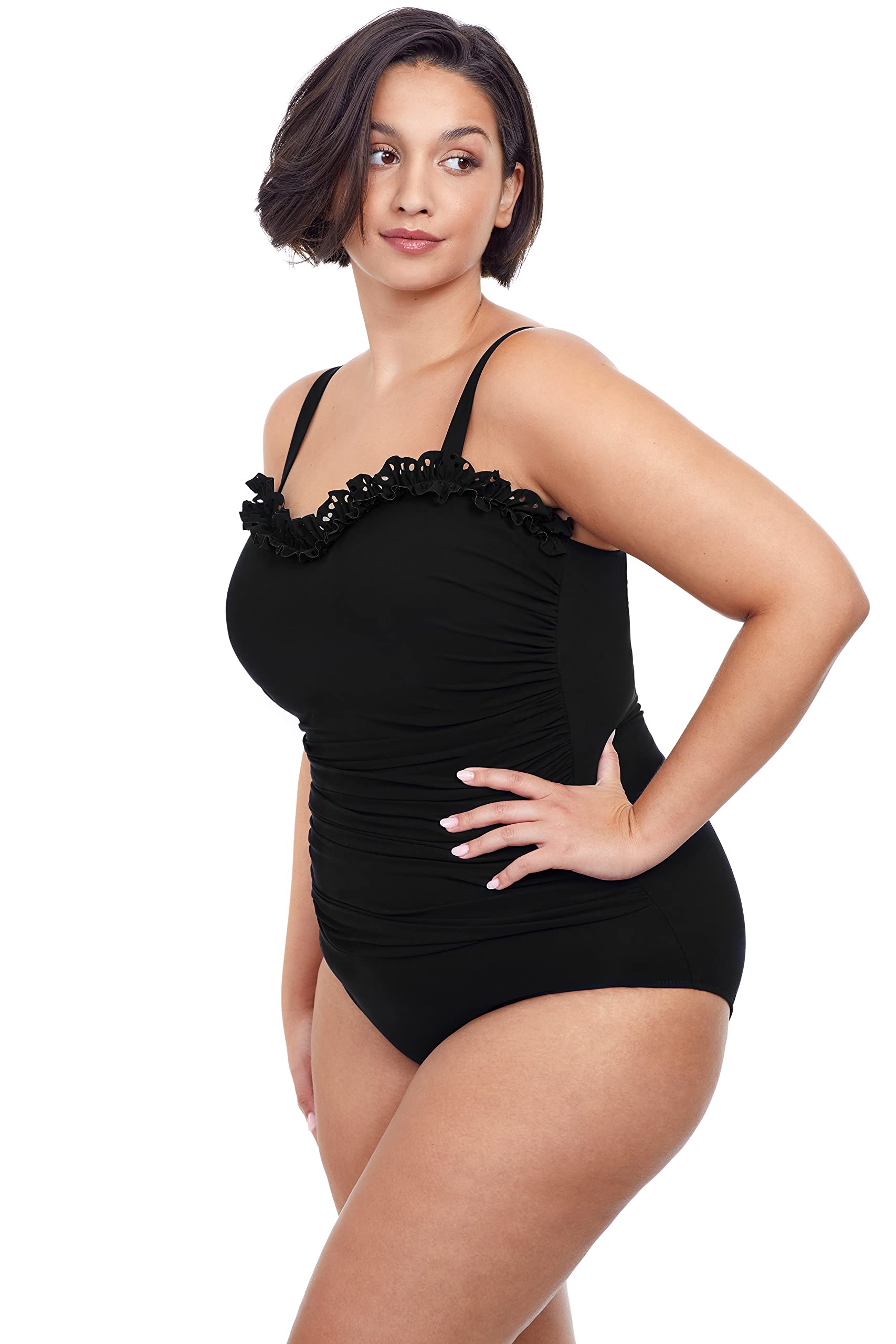 Gottex Women's Hala One Piece Swimsuit - Full Figure Support, Comfortable & Stylish for Beach, Pool & Vacation