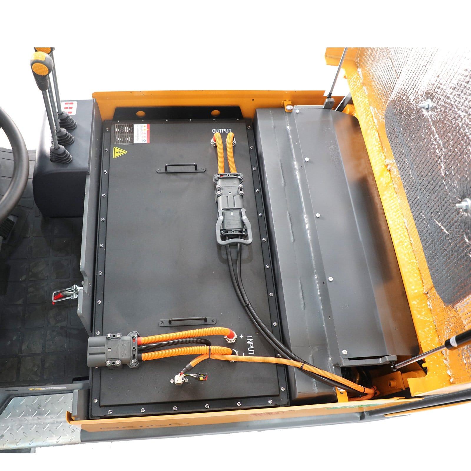 Apollolift 3-Wheel Electric Forklift with Lithium-Ion Battery - 220