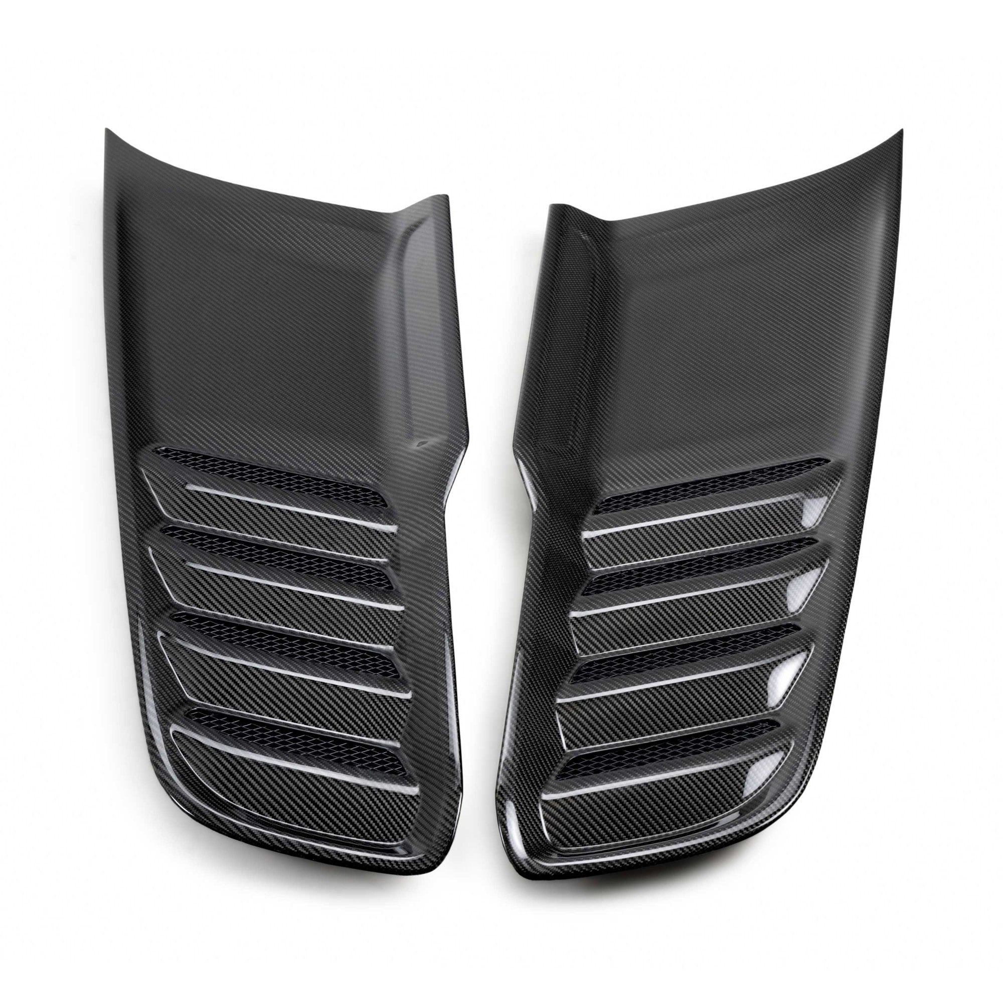 Anderson Composites Carbon Fiber Hood Vents for Ram 1500 TRX 6.2L (2021-2024) - Lightweight & Durable Performance Upgrade - Perfect for Off-Roading & Street Racing
