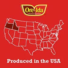 Ore-Ida Golden Crinkles French Fried Potatoes - Gluten-Free Frozen Fries, 4 Family Size Boxes (8 lbs Each) | Perfect for Parties, BBQs & Quick Family Meals