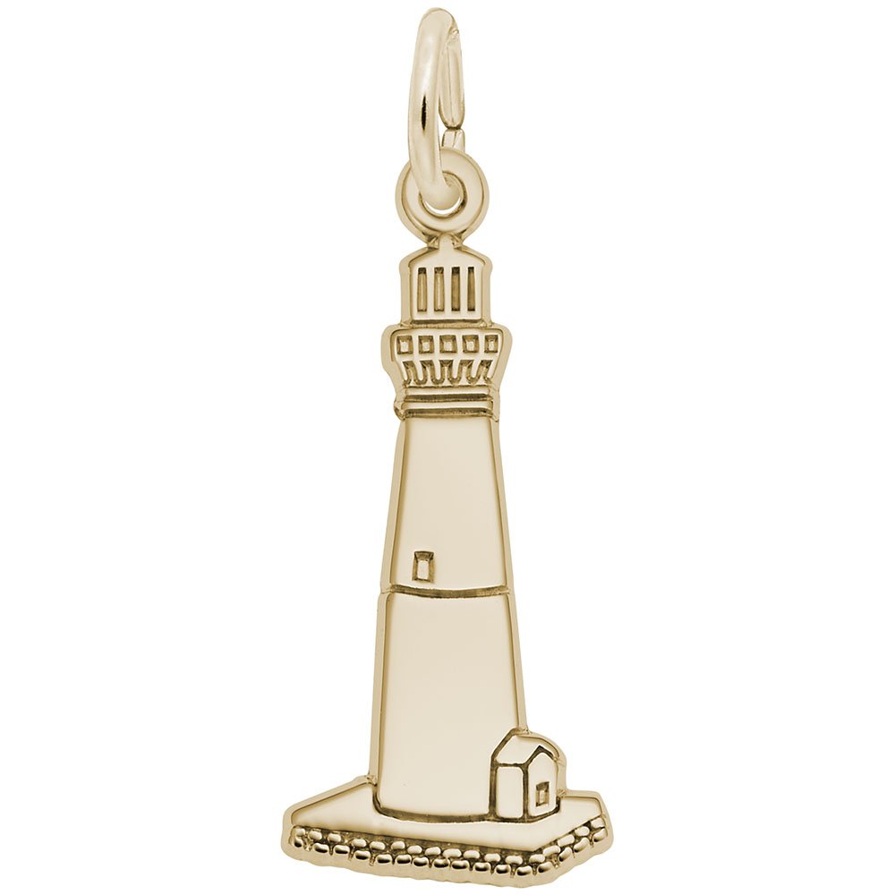 Barnegat NJ Lighthouse Charm - Handmade Bracelet & Necklace Charms for Jewelry Making - Perfect for DIY Gifts, Travel Souvenirs & Coastal Decor