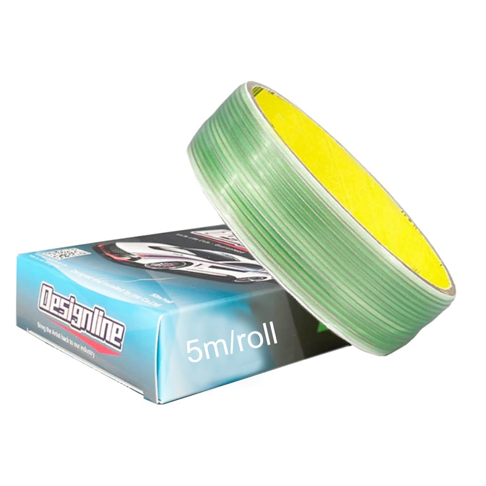 5M Design Line Vinyl Wrap Cutting Tape - Professional Sculpture Graver Cutter Tool for Car Wrapping, Decals & DIY Projects - High Precision Film Cutting Tool (5M Roll) - Perfect for Automotive, Sign Making & Craft Applications