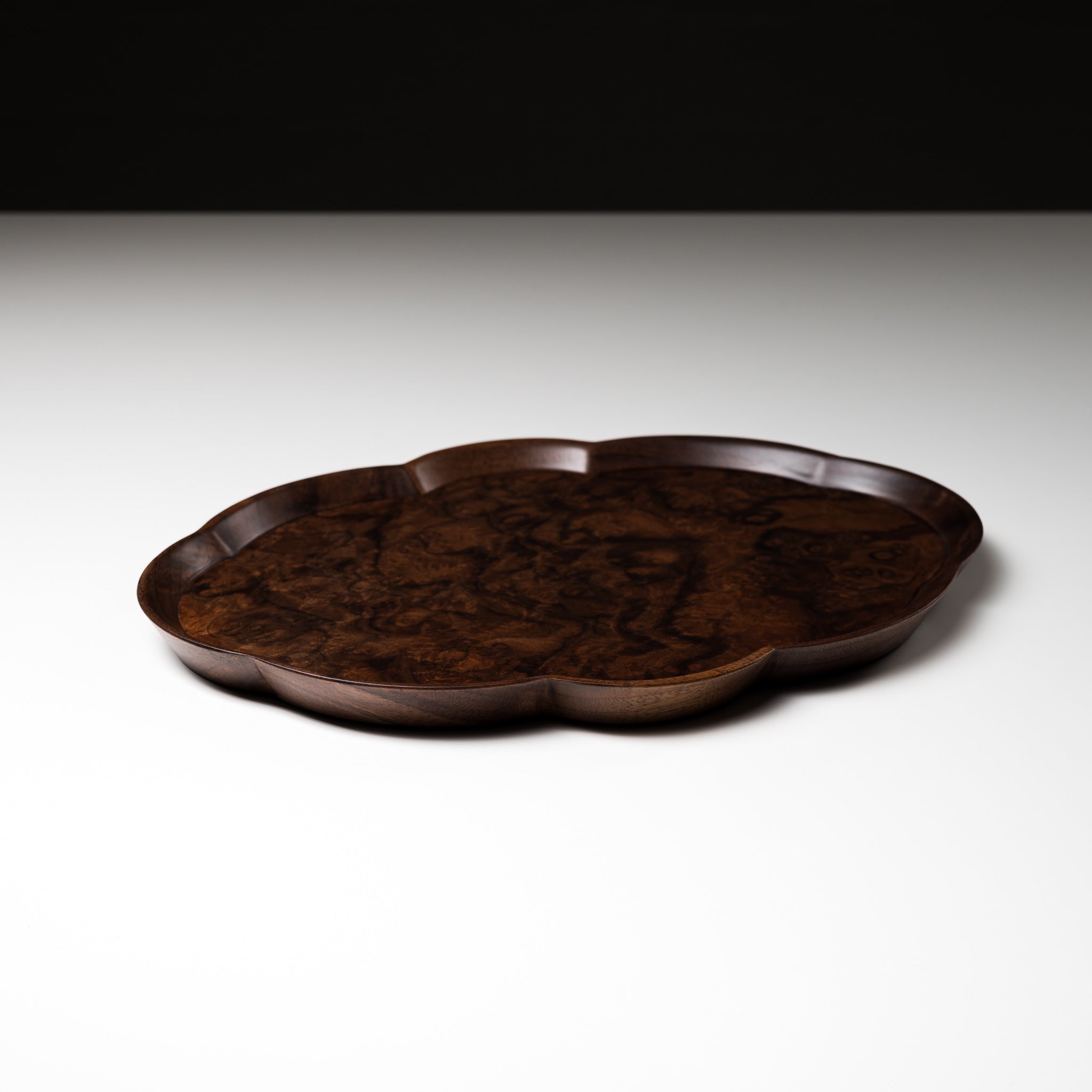 Handmade Premium Walnut Oval Serving Tray - Elegant Wooden Appetizer Platter for Cheese, Charcuterie & Entertaining - Perfect for Parties, Weddings & Home Decor