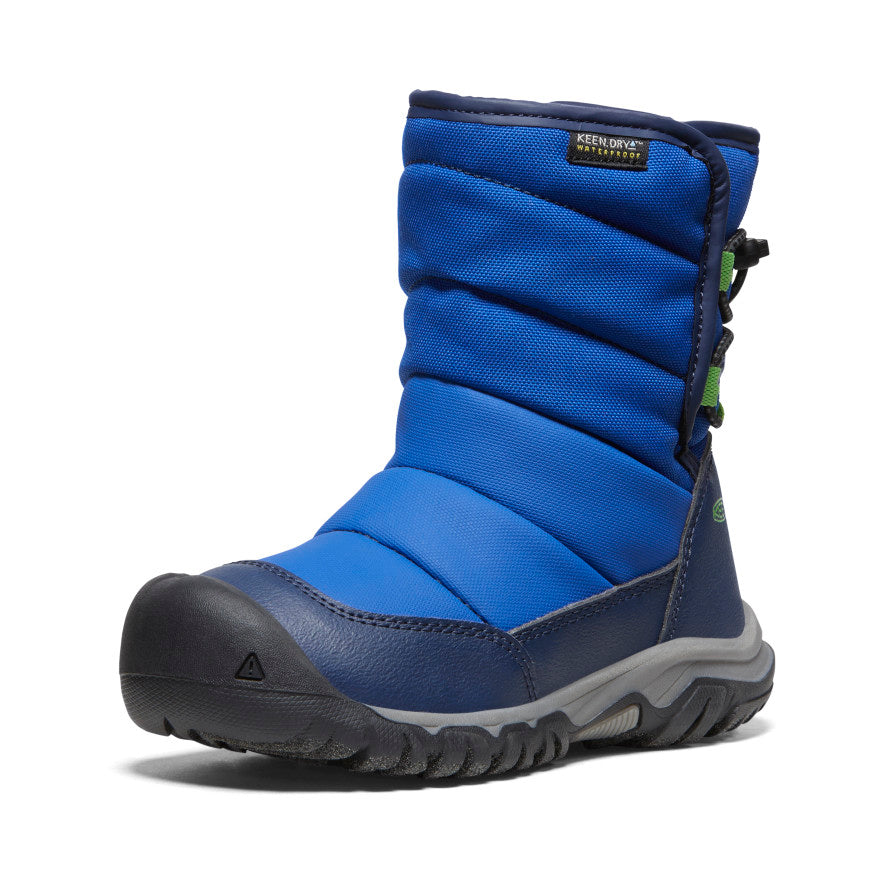Waterproof Winter Boots for Toddlers & Kids - Navy Blue & Surf Design | Warm Snow Boots for Boys & Girls, Non-Slip Sole for Outdoor Play, Snowy Days & Winter Adventures