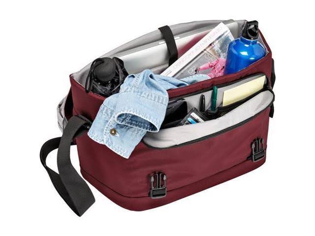 Manfrotto NX Messenger DSLR/CSC Camera Bag (Bordeaux) - Waterproof & Lightweight for Travel, Street Photography & Daily Use