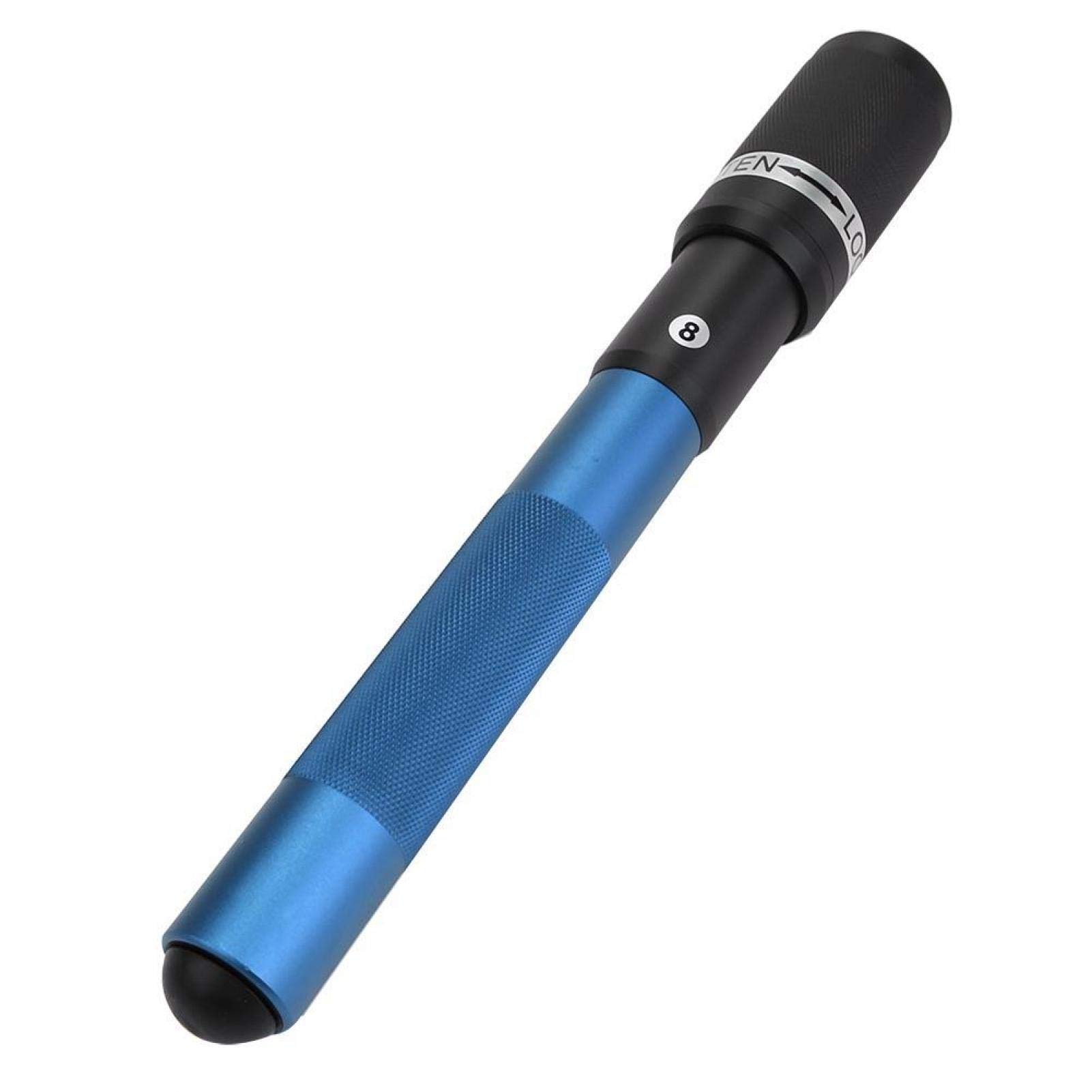 Nine Ball Club Telescopic Pool Cue Extension - Lightweight, Wear-Resistant Billiards Accessory with Frosted Design (Blue) - Perfect for Home, Bar, and Professional Pool Games