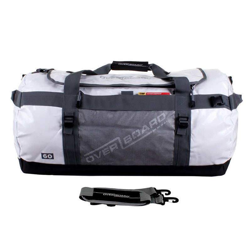 Overboard Adventure Waterproof Duffel Bag 60L - Heavy Duty Travel Gear for Camping, Hiking & Water Sports | Durable Dry Bag for Kayaking, Boating & Beach Trips