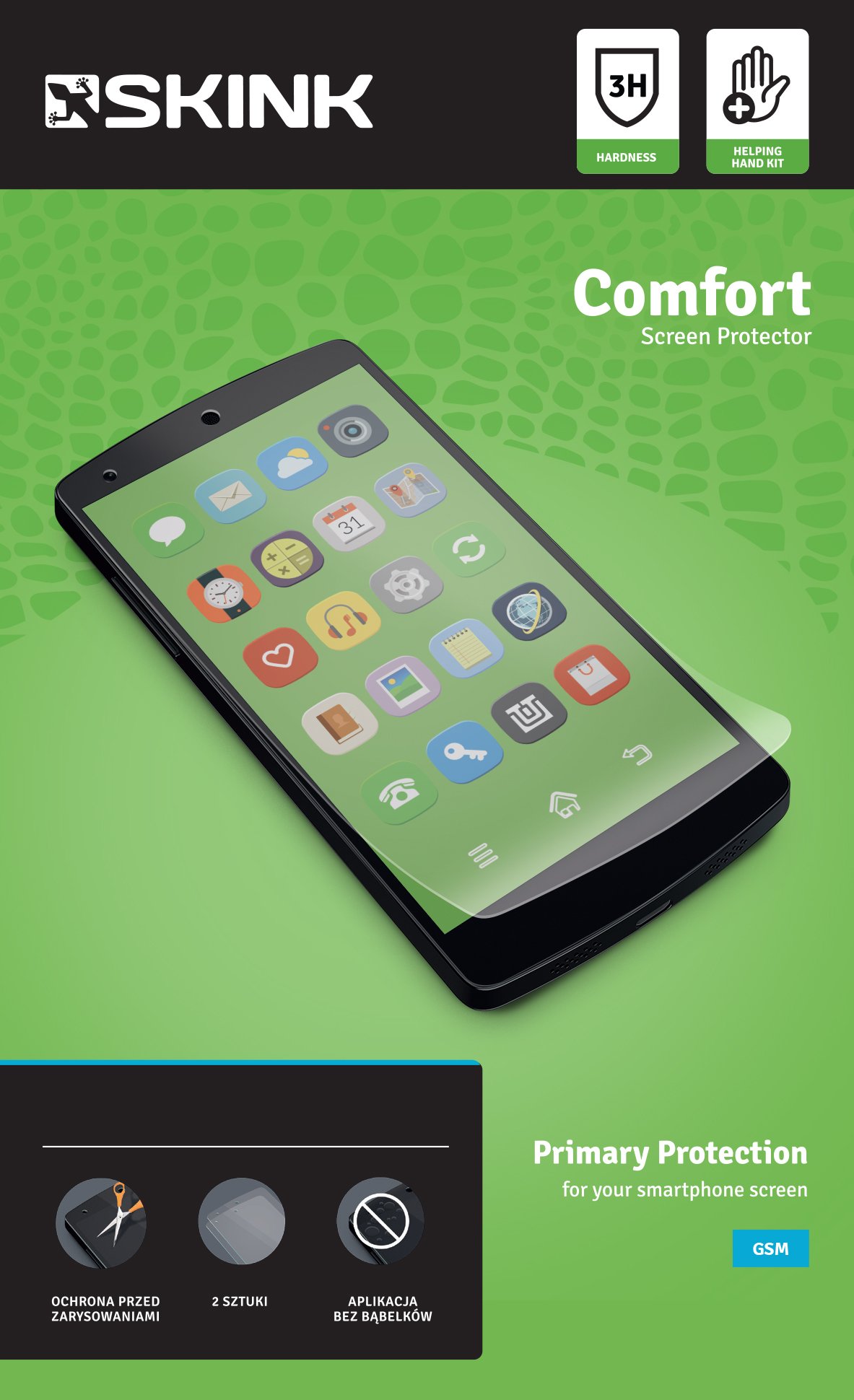 Premium Skink Comfort Screen Protector for LG Bello - Anti-Scratch, Bubble-Free, HD Clear Protection - Perfect for Everyday Use, Gaming & Outdoor Activities