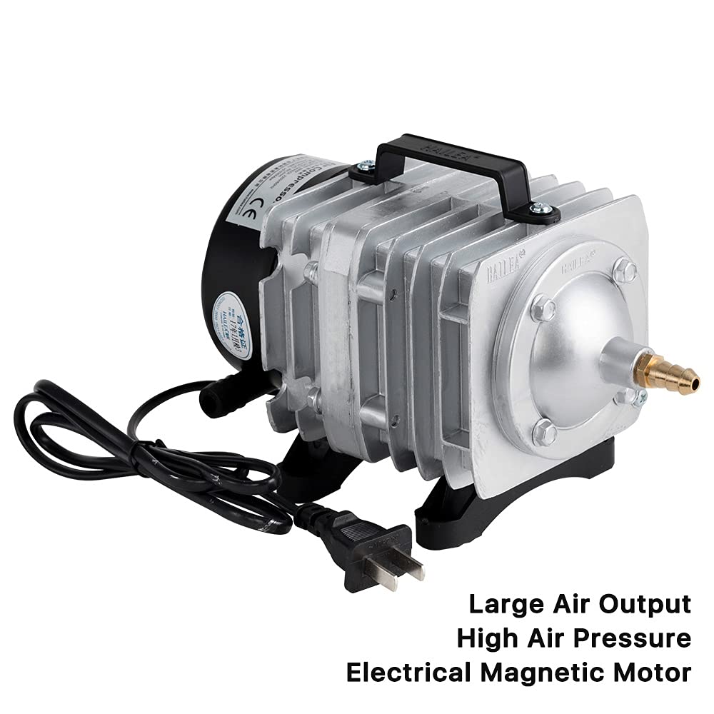 60W Electric Air Compressor for CO2 Laser Engraver & Cutting Machine - ACO-328 220V 50Hz Magnetic Pump - Perfect for DIY Crafts, Sign Making & Industrial Laser Cutting Applications