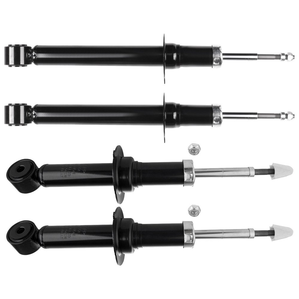SCITOO Complete Shock Absorber and Strut Kit for 2000-2002 Lincoln LS - Front & Rear Suspension Replacement Parts - Smooth Ride for City Driving & Highway Cruising