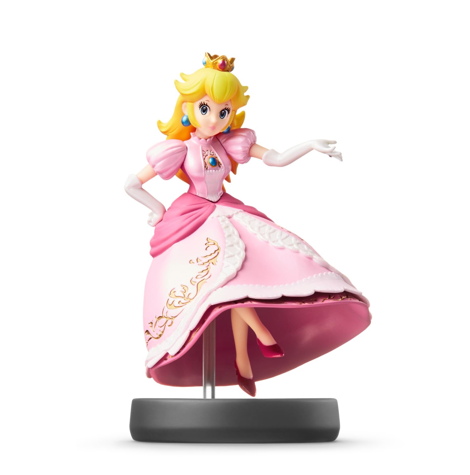Nintendo Peach amiibo Figure for Wii U & Switch - Super Mario Series Collectible - Perfect for Gaming & Display
