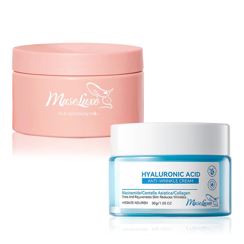 Best Face Cream & Body Lotion for Daily Skincare Routine - Perfect Christmas, Birthday & Anniversary Gift for Men & Women - Hydrating Moisturizer for Dry Skin & Makeup Prep
