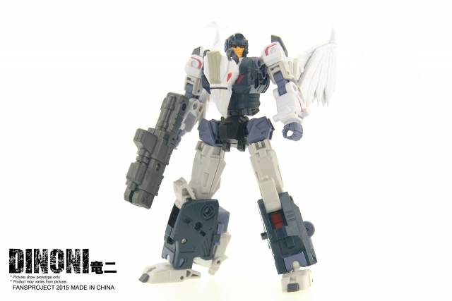 Fansproject Combiner Ryu Oh Dinoni (Yokuryu) - Transformable Dinosaur Robot Toy for Collectors & Kids - Perfect for Display, Play & Anime Enthusiasts