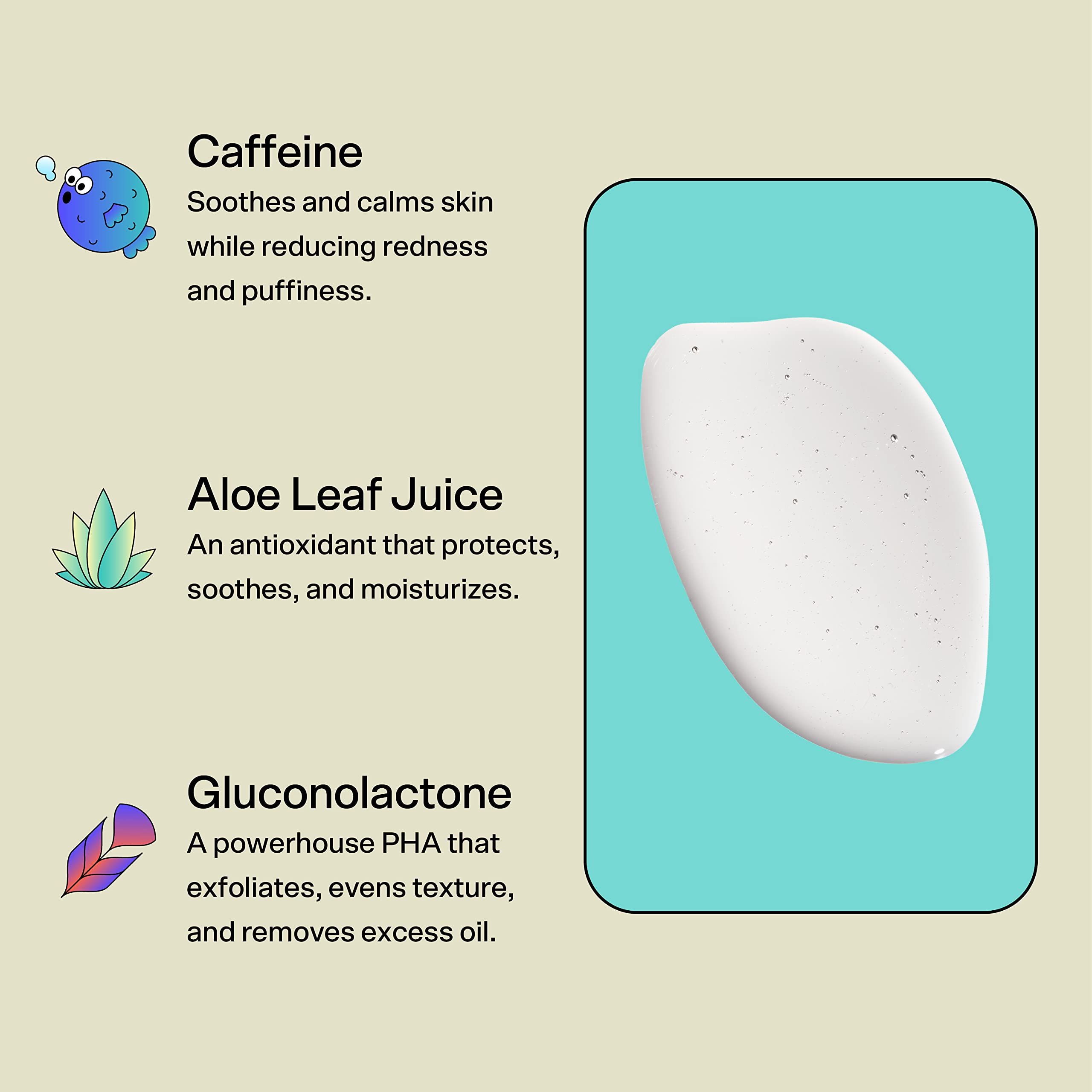 Bubble Skincare Slam Dunk Hydrating Face Moisturizer for Dry Skin & Fresh Start Exfoliating Gel Cleanser Set - 50ml Each | Daily Skincare Routine for Glowing Complexion