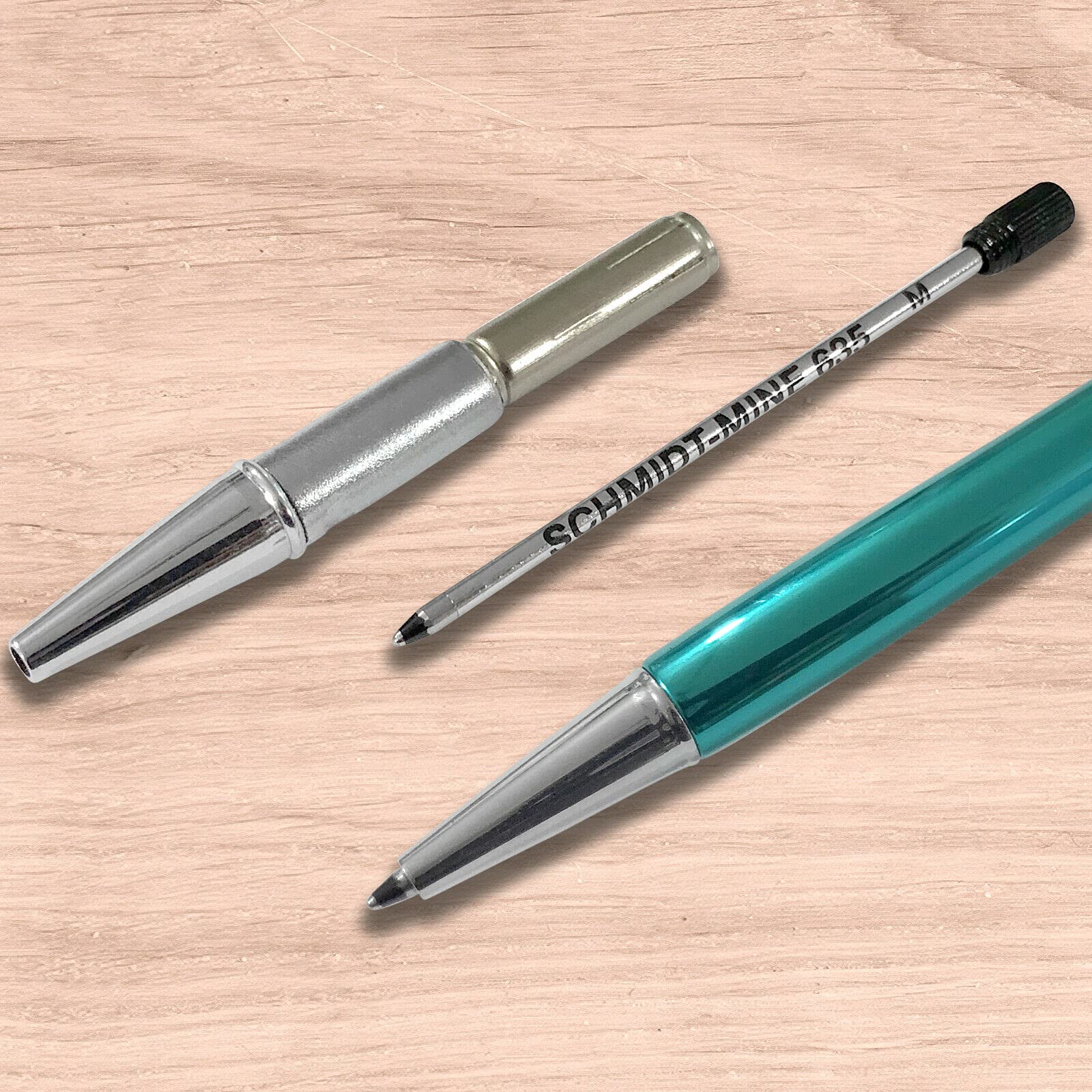 Crystal Stylus Pen - Aqua Blue for Touchscreens & Writing