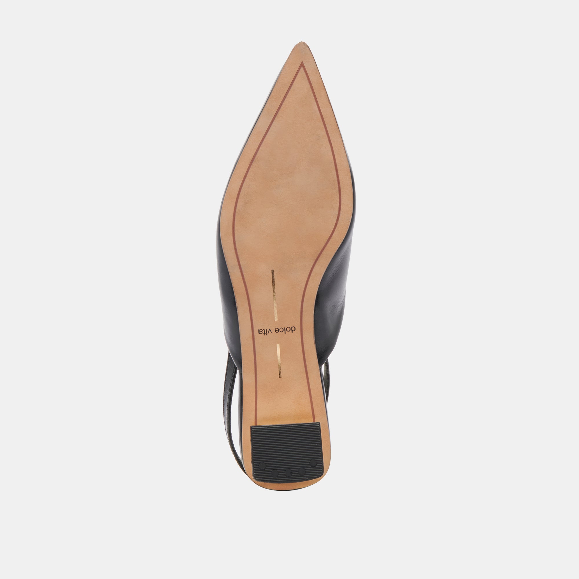 BYANCA Women's Black Leather Flats - Comfortable Slip-On Shoes for Work, Office & Casual Wear